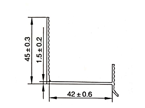Export European decorative profile graph